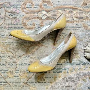 J.Crew • Sparkly Brogue Heels